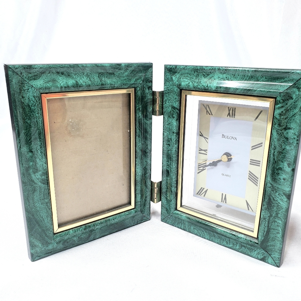 BULOVA Frame & Display Clock Decor
